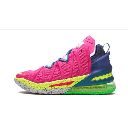 Кросівки унісекс Nike Lebron 18 Pink DB8148-600
