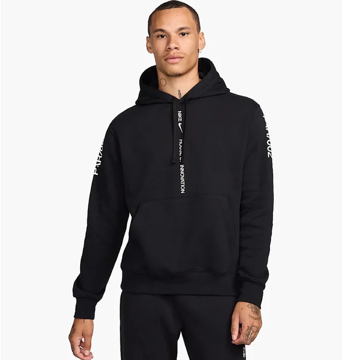 Худи мужское Nike House Of Innovation Paris Fleece Black HJ3988-010