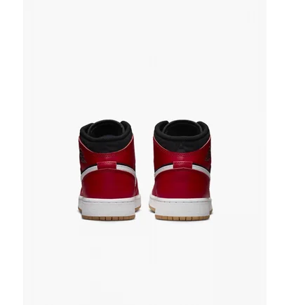 Кроссовки детские Air Jordan 1 Mid Se (Gs) Red Dq8418-006