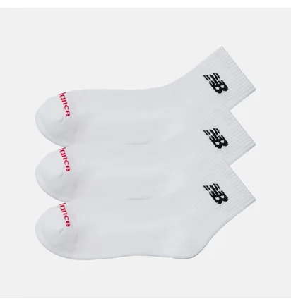 Шкарпетки New Balance Everyday Ankle White LAS51303WT