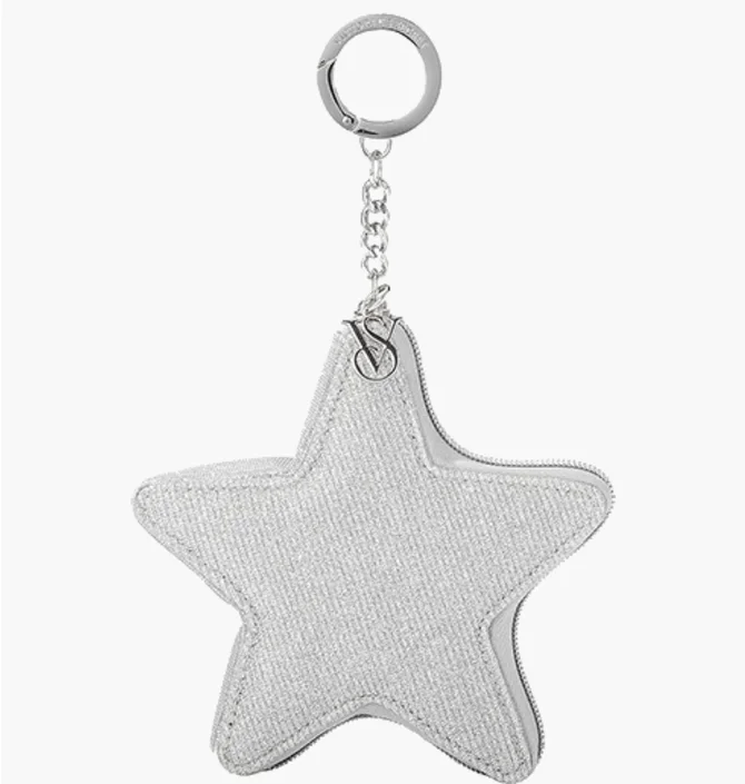 Кошелек женский Victoria's Secret Star Pouch Keychain Metallic 26936225
