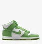 Кроссовки мужские Nike Dunk High Retro Green/White DV0829-101