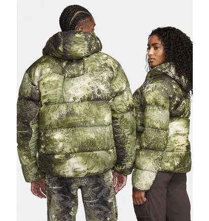 Пуховик унісекс Nike Acg Lunar Lake Puffer Therma-Fit Adv Loose Hooded Jacket Green FB8121-386