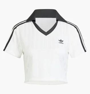Поло женское Adidas Adicolor Football White JD2608