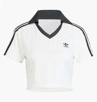 Поло женское Adidas Adicolor Football White JD2608