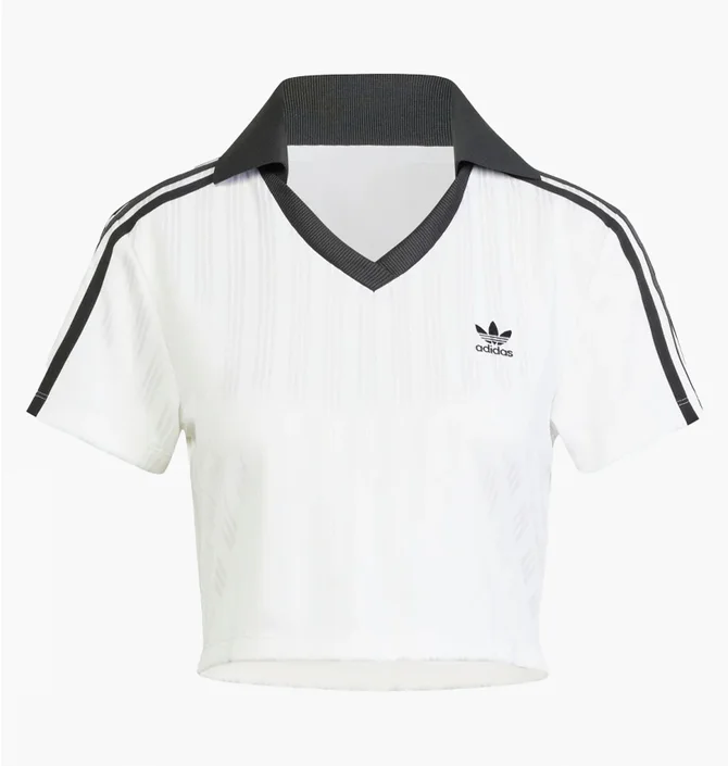 Поло женское Adidas Adicolor Football White JD2608