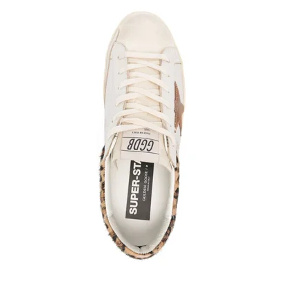 Кросівки жіночі Golden Goose Ball Star Glitter Insert Beige GWF01042-F008167-83260