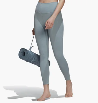 Лосини жіночі Adidas Yoga Studio 7/8 Tights Blue Hc6639
