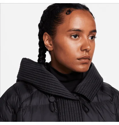 Пуховик жіночий Nike Sportswear Swoosh Puffer Primaloft Black FB8729-010