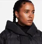 Пуховик жіночий Nike Sportswear Swoosh Puffer Primaloft Black FB8729-010