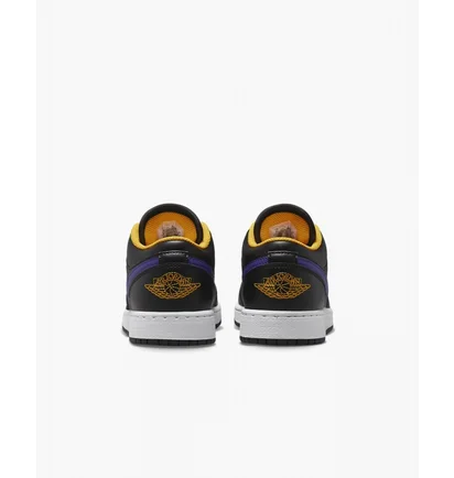 Кросівки дитячі Nike Air Jordan 1 Low Lakers Black 553560-075
