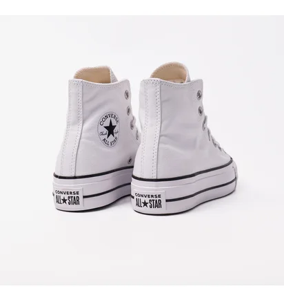 Кеды женские Converse Taylor All Star Lift Hi White 560846C