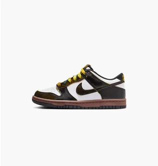 Кроссовки детские Nike Dunk Low White/Brown HQ9294-100
