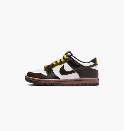 Кросівки дитячі Nike Dunk Low White/Brown HQ9294-100