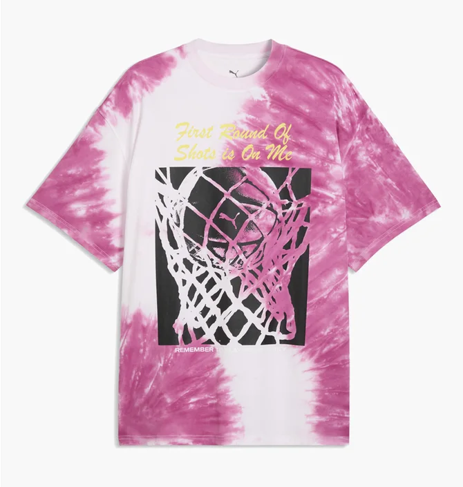 Футболка чоловіча Puma What The Fun I Pink/White 635000-02