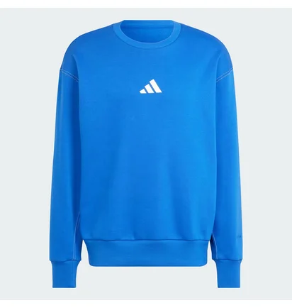 Свитшот мужской Adidas All Szn Fleece Graphic Blue JJ3669