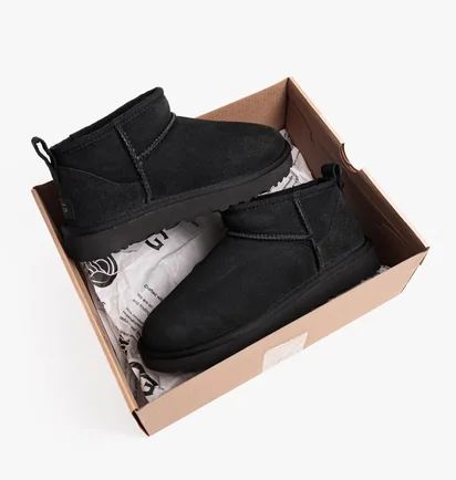 Уггі чоловічі UGG Classic Ultra Mini Black 1116109-BLK