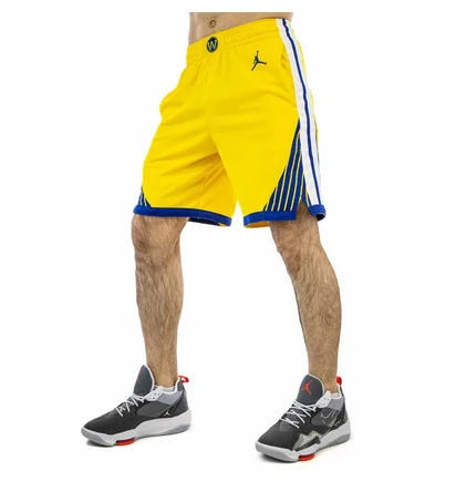 Шорти чоловічі Nike Nba Golden State Warriors Swingman Yellow/Blue CV9560-728