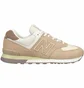 Кроссовки женские New Balance 574 Lace Up Sneakers Beige U574SBW