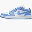 Кроссовки женские Air Jordan 1 Low Wmns White/Light Blue AO9944-441