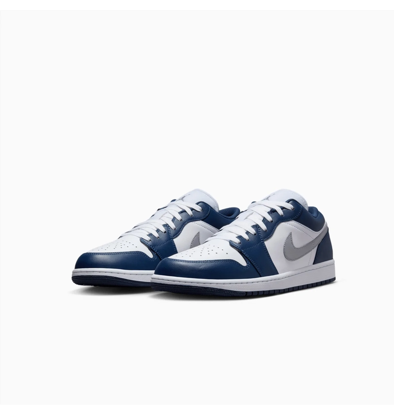 シューズ(男性用) Nike Air Jordan 1 Low Midnight Navy 28.5 ᐉ Кроссовки мужские Air Jordan 1 Low Midnight Navy Blue/White