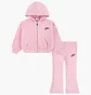 Спортивний костюм дитячий Nike Velour Flared Leggings Pink 36N417-A0W
