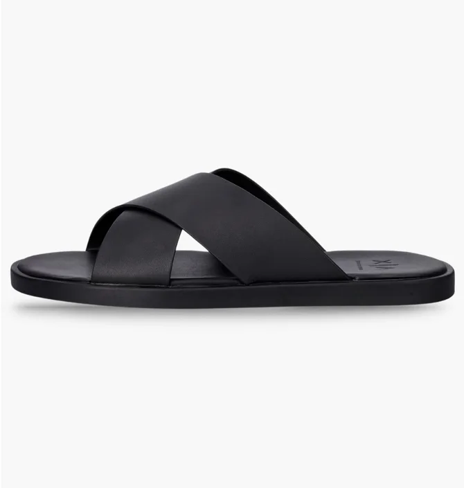 Тапочки чоловічі Armani Exchange Collection Black XM002619-AF10848-UC001