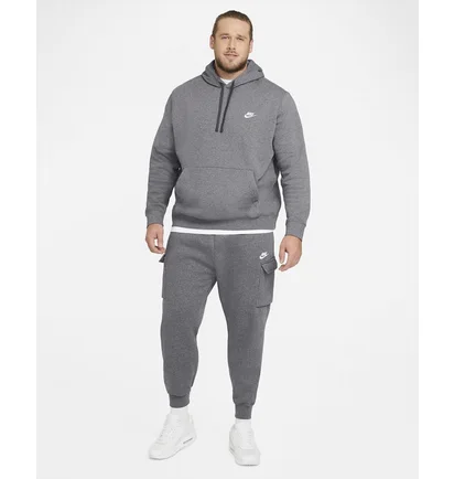 Худі чоловіче Nike M Nsw Club Hoodie Po Bb Grey BV2654-071