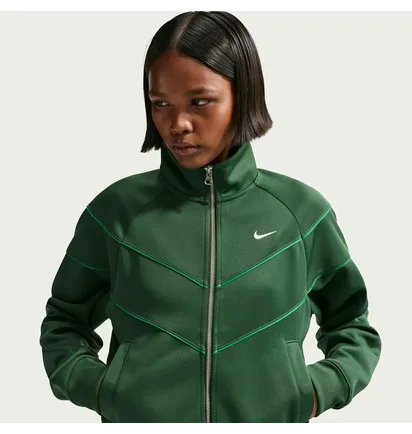 Кофта женская Nike Sportswear Windrunner Poly Knit Green HJ0975-323