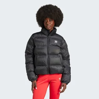 Пуховик жіночий Adidas Adicolor Short Puffer Jacket Black JD0420