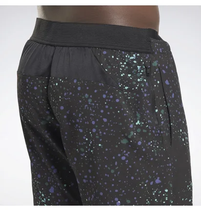 Шорты мужские Reebok Strength Allover Print Shorts Black Hg4070