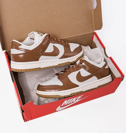 Кросівки жіночі Nike Dunk Low Lx White/Brown FJ2260-001