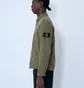 Сорочка чоловіча Stone Island 1200008 Old Effect Overshirt Olive L1S151200008-S00WN-V015G