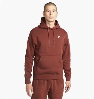 Худі чоловіче Nike Sportswear Club Fleece Brown Bv2654-217