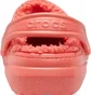 Тапочки женские CROCS Classic Lined Clog Orange 203591-6SL