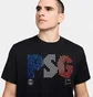 Футболка чоловіча Nike Paris Saint-Germain MenS Nike Soccer T-Shirt Black FV8637-010