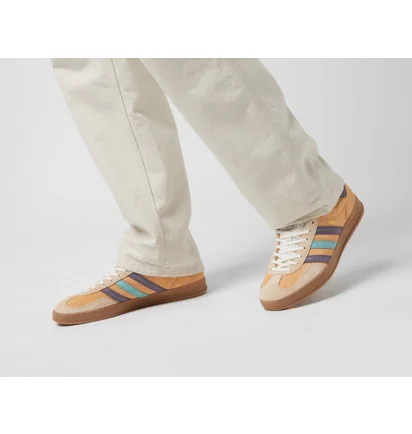Кроссовки унисекс Adidas Originals Gazelle Indoor Yellow IG1636