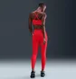 Леггинсы женские Nike W Np Df Sculpt Hr 7/8 Tgt Gg Red HV2350-633