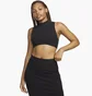 Топ женский Nike Chll Knt Rib Crp Tnk Black FN3677-010