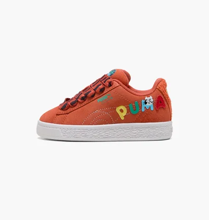Кросівки дитячі Puma Suede Xl Sporty Cats Orange 404974-01