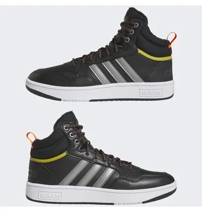 Кроссовки мужские Adidas Hoops 3.0 Mid Black Hr1440