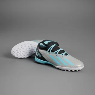 Сороконіжки унісекс Adidas X Crazyfast Messi.3 Turf Shoes Metallic IE4074