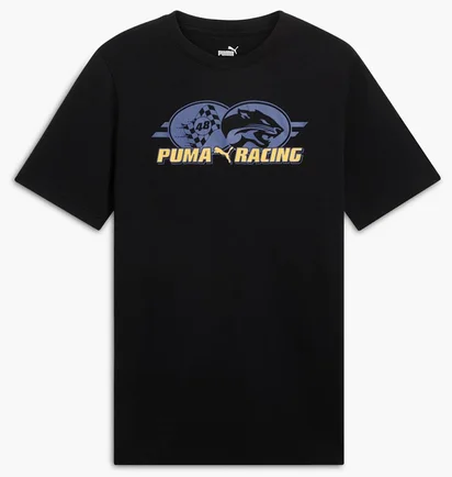 Футболка мужская Puma Graphics Racing MenS Tee Black 688898-01