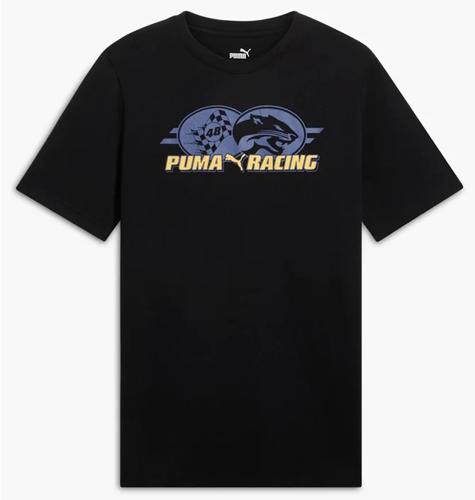 Футболка мужская Puma Graphics Racing MenS Tee Black 688898-01