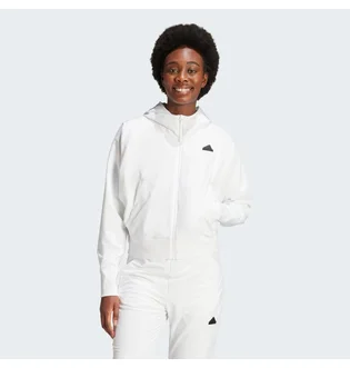 Куртка жіноча Adidas Z.N.E. Woven Full-Zip Hoodie White IN9483