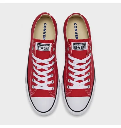 Кеди унісекс Converse Chuck Taylor All Star Low Top Casual Shoes Red M9696