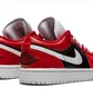 Кросівки жіночі Air Jordan Wmns 1 Low Black/Red DC0774-603
