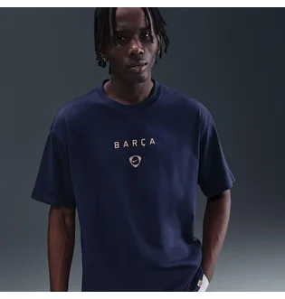 Футболка мужская Nike F.C. Barcelona Total90 Wordmark Tee Blue IB7294-410