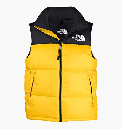 Жилетка чоловіча The North Face 1996 Retro Nuptse Vest Black/Yellow NF0A3JQQ-H9D