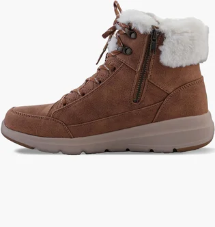 Ботинки женские Skechers Glacial Ultra Cozyly Brown 144178-CSNT